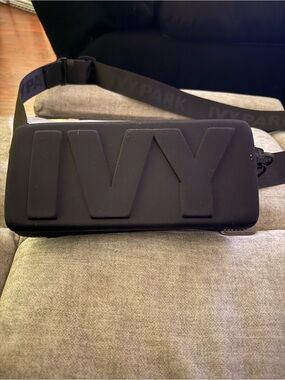 IVY PARK Black Hard Shell VR Accessory Case with Branded Strap